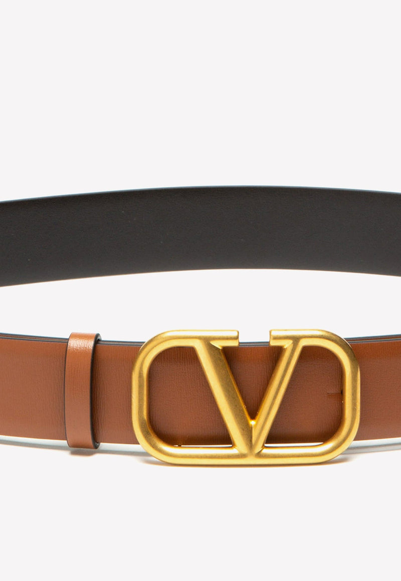 Vlogo Reversible Leather Belt