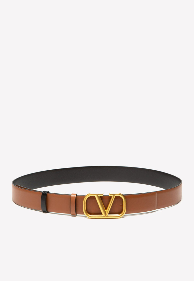 Vlogo Reversible Leather Belt