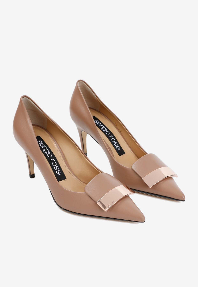 SR1 75 Leather Pumps