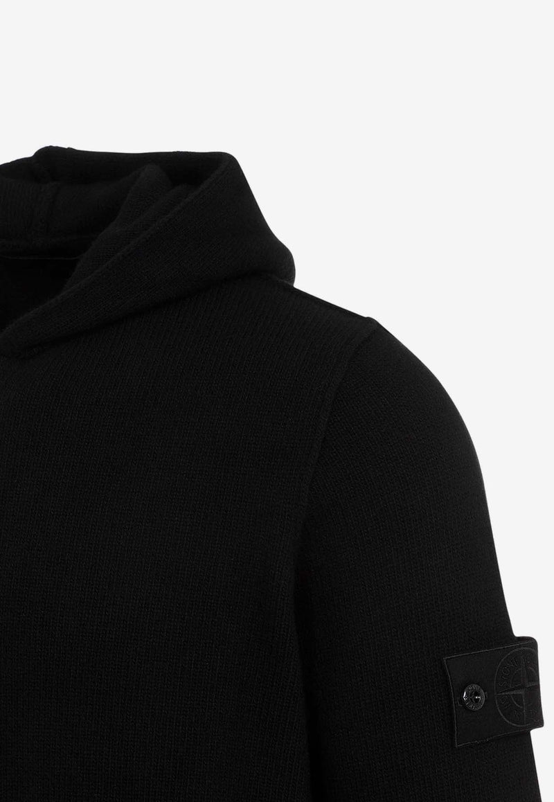 Logo Patch Zip-Up Hoodie