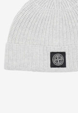 Logo Patch Wool Beanie