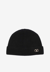 VLogo Cashmere Beanie