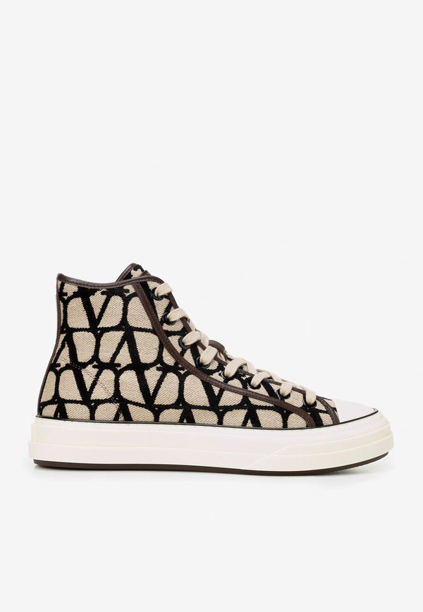 Totaloop Toile Iconographe High-Top Sneakers