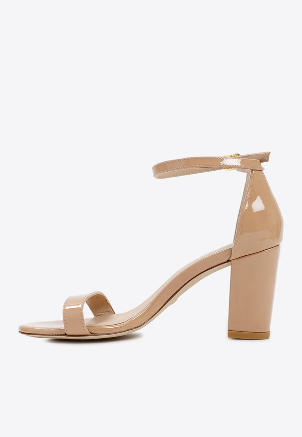 Nearlynude 80 Sandals in Patent Leather