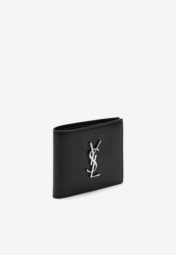 Logo Bi-Fold Leather Wallet