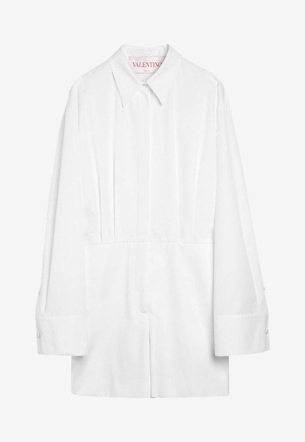 Long-Sleeved Shirt Playsuit