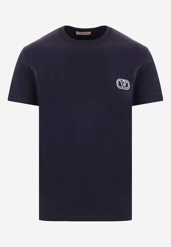 VLogo Patch Short-Sleeved T-shirt