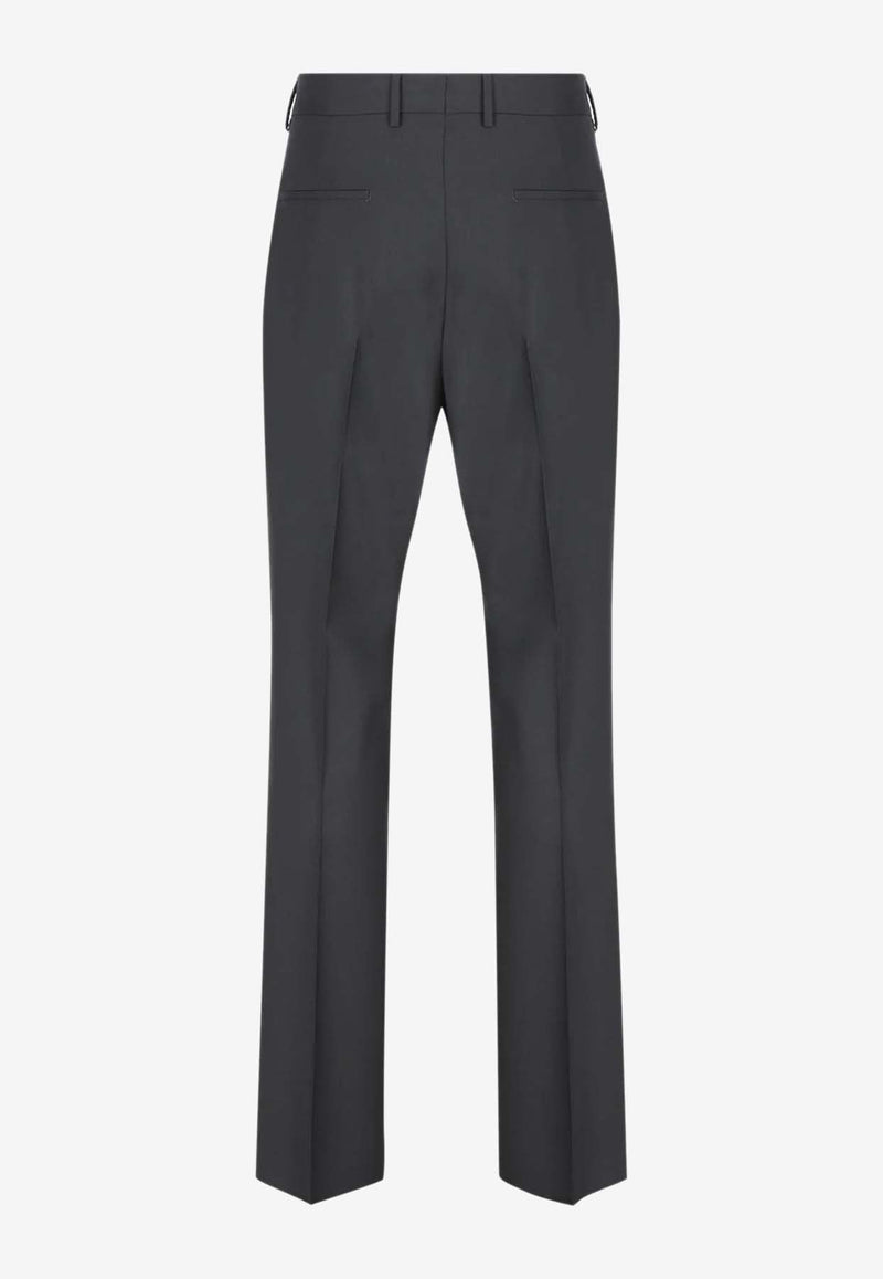 High-Waist Tailored Pants