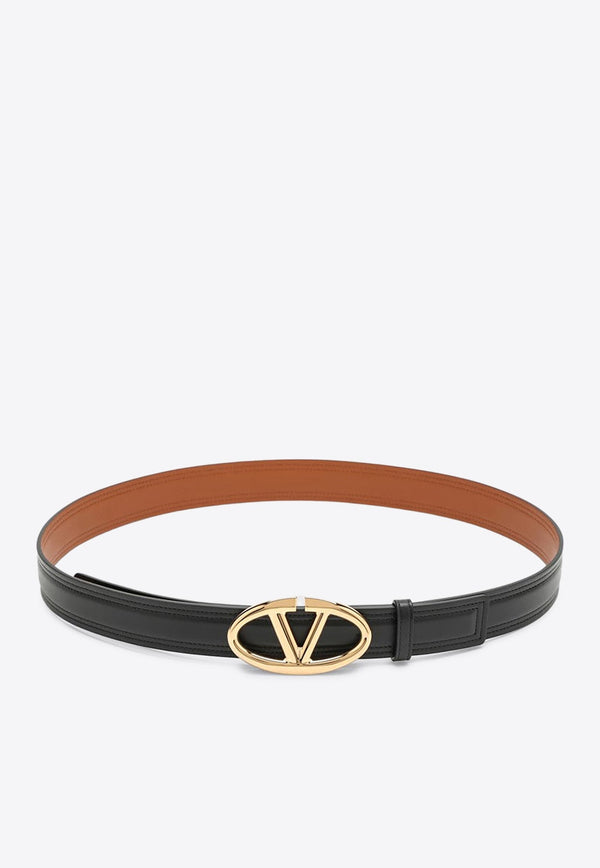 The Bold Edition VLogo Leather Belt