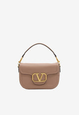 Alltime Grained Leather Shoulder Bag