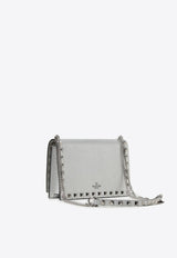 Rockstud Leather Shoulder Bag