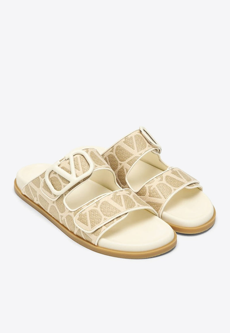 VLogo Toile Iconographe Flat Sandals