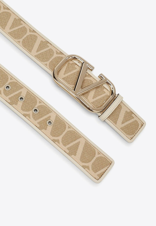 VLogo Signature Iconographe Leather Belt