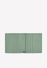 Slim Bi-Fold Wallet in Intrecciato Leather