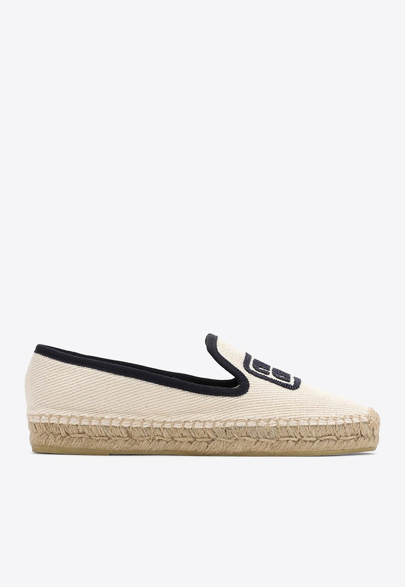 Logo Embroidered Espadrilles