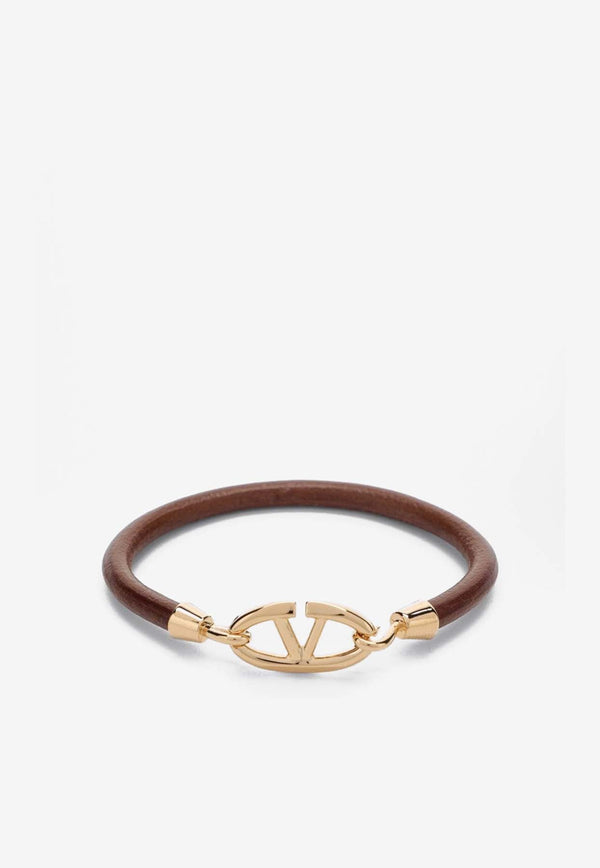 The Bold Edition VLogo Leather Bracelet