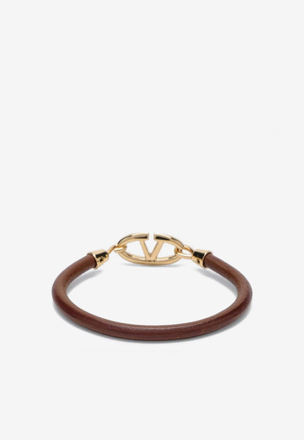 The Bold Edition VLogo Leather Bracelet