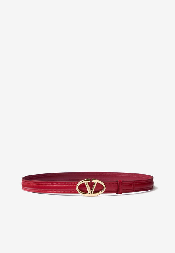 The Bold Edition VLogo Leather Belt