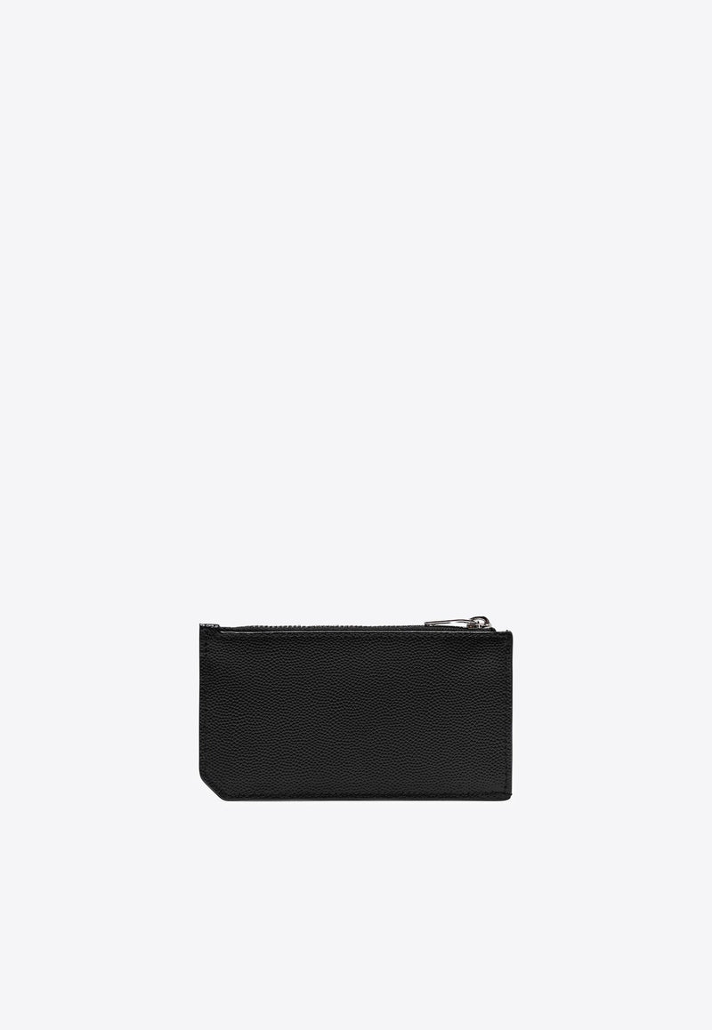 Fragments Zip Leather Cardholder