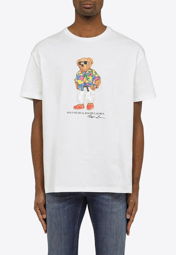Polo Bear Print Crewneck T-shirt
