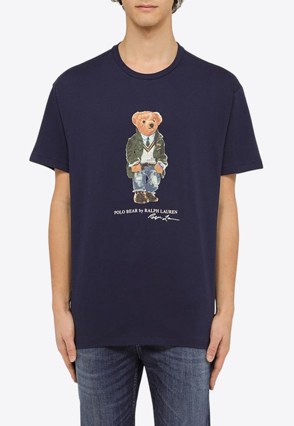 Polo Bear Print Crewneck T-shirt