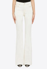 High-Waist Flared Jeans