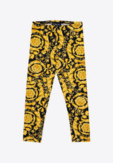 Baby Girls Barocco Print Leggings