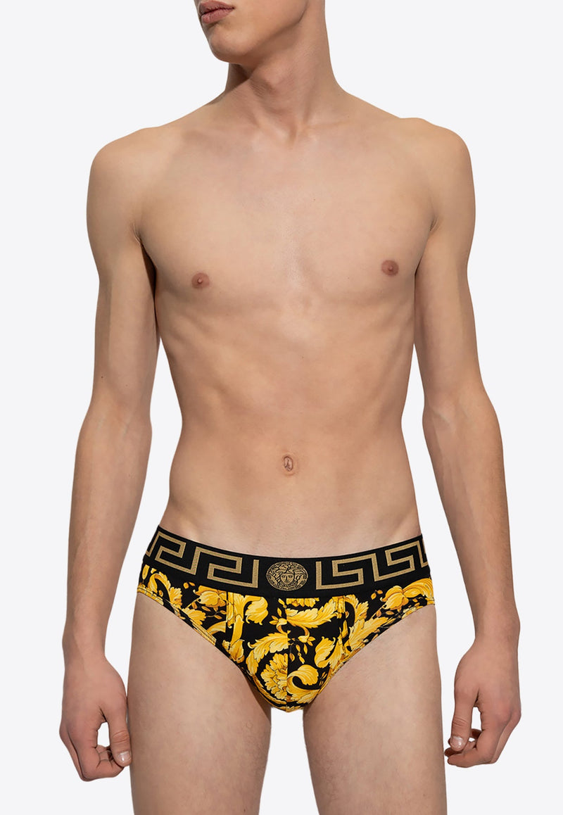 Barocco Print Briefs