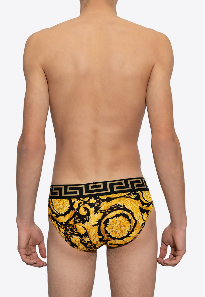 Barocco Print Briefs