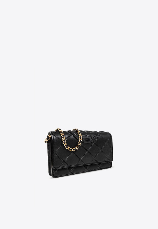 Fleming Quilted Leather Chain Clutch