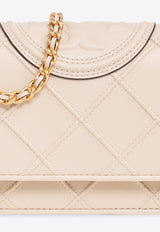 Fleming Quilted Leather Chain Clutch