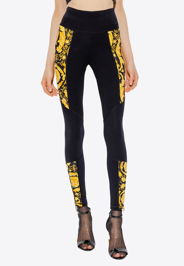 Barocco Patterned Leggings