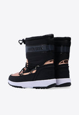 Boys Metallic Snow Boots