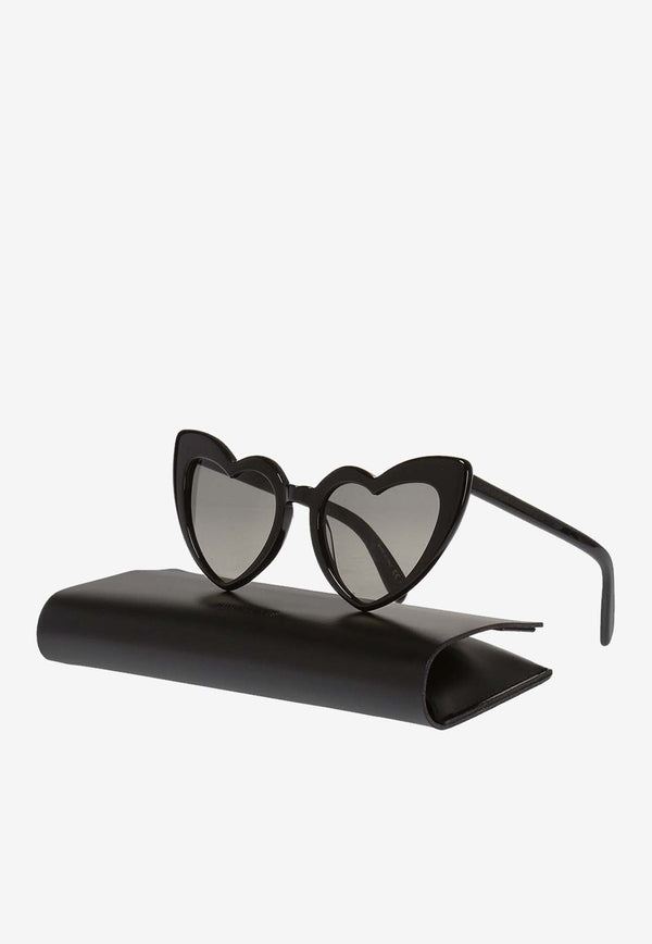 New Wave Loulou Heart-Shaped Sunglasses
