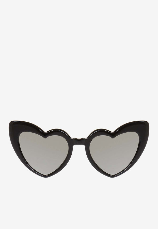 New Wave Loulou Heart-Shaped Sunglasses