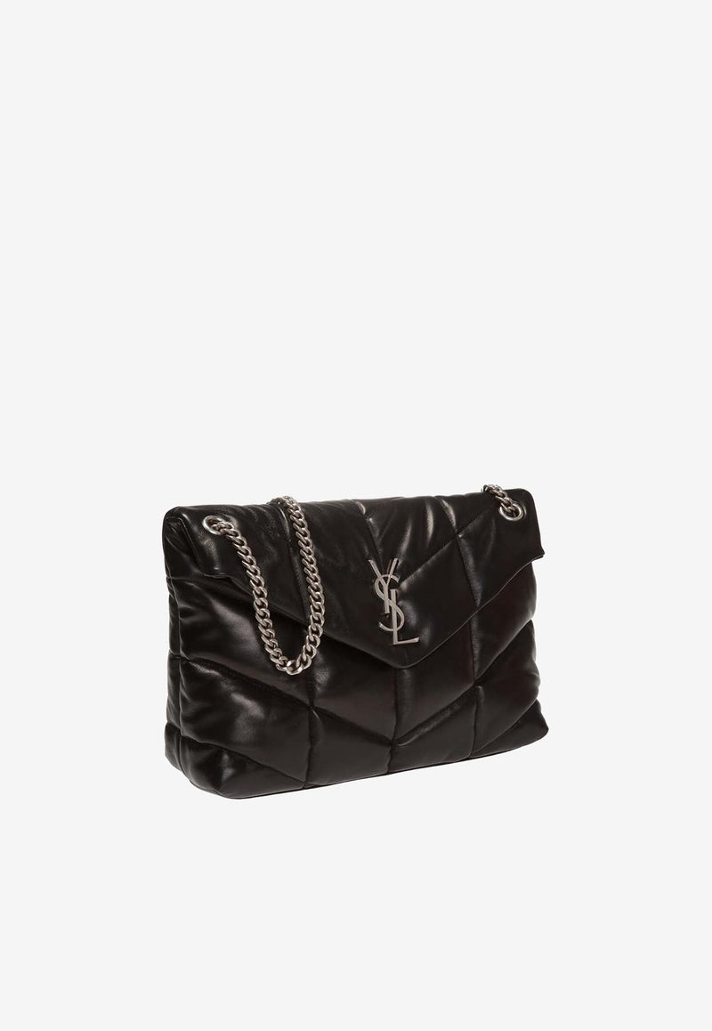Medium Puffer Nappa Leather Shoulder Bag
