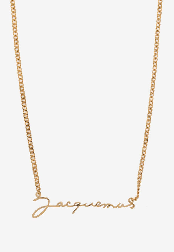Logo Chain Necklace