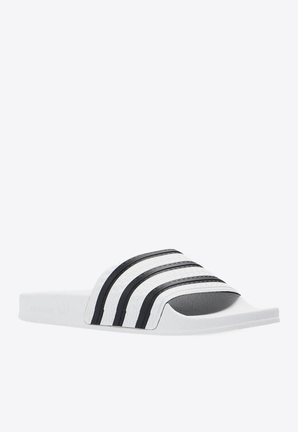 Adilette Slides with 3-Stripes Detail