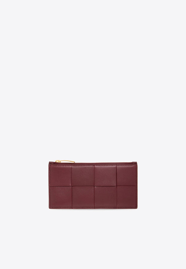 Intreccio Leather Cardholder