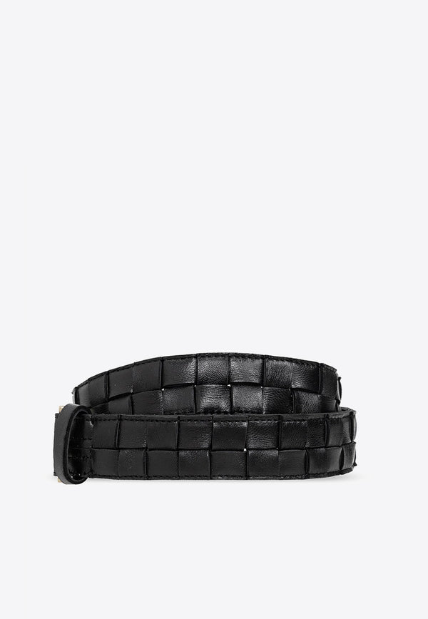 Intreccio Leather Belt