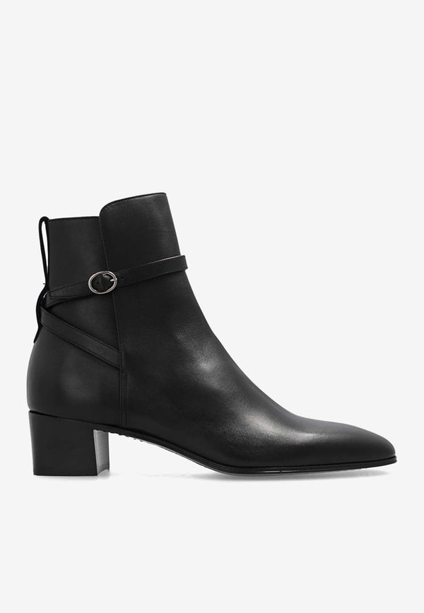Terry 50 Leather Ankle Boots