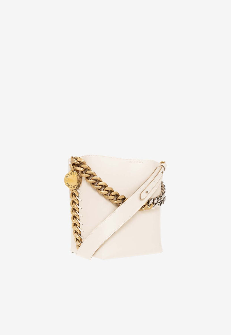 Frayme Bucket Bag in Faux Leather