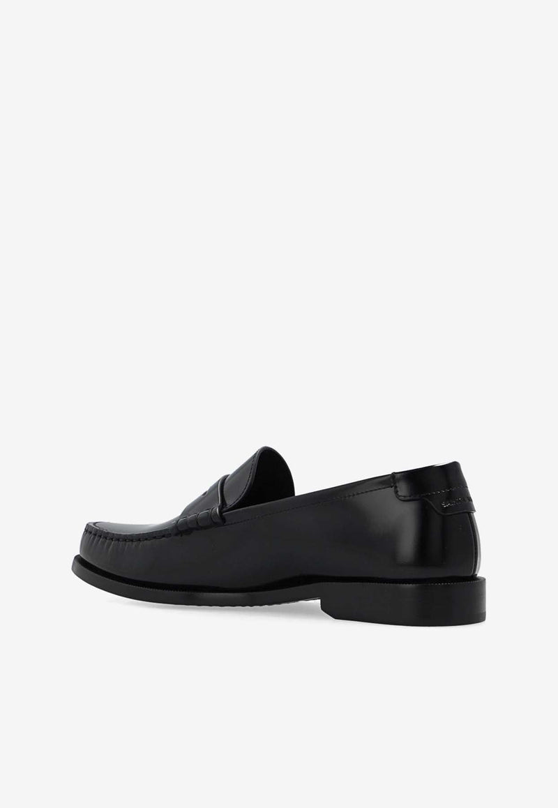 Monogram Penny Loafers in Calf Leather