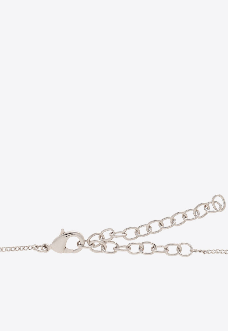 3D Gancini Crystal-Embellished Necklace