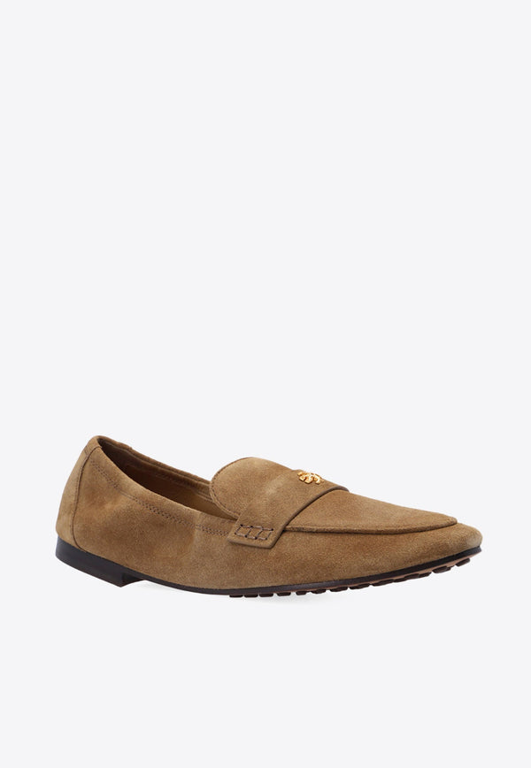 Suede Ballet Loafers