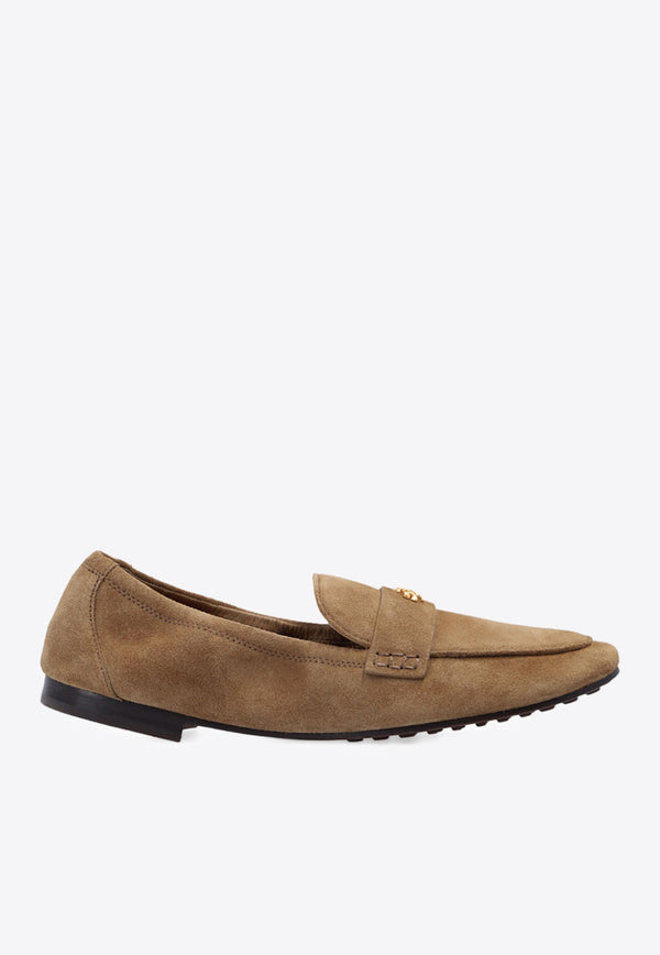 Suede Ballet Loafers