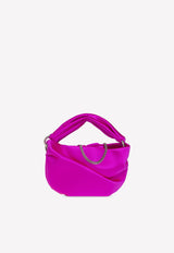 Bonny Satin Top Handle Bag