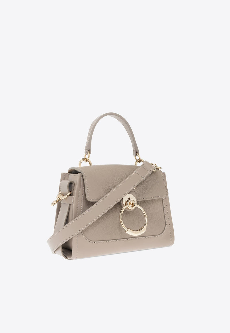 Mini Tess Leather Shoulder Bag