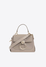 Mini Tess Leather Shoulder Bag