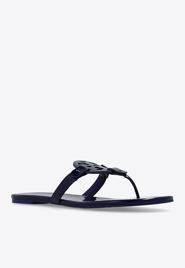 Miller Patent Leather Thong Sandals